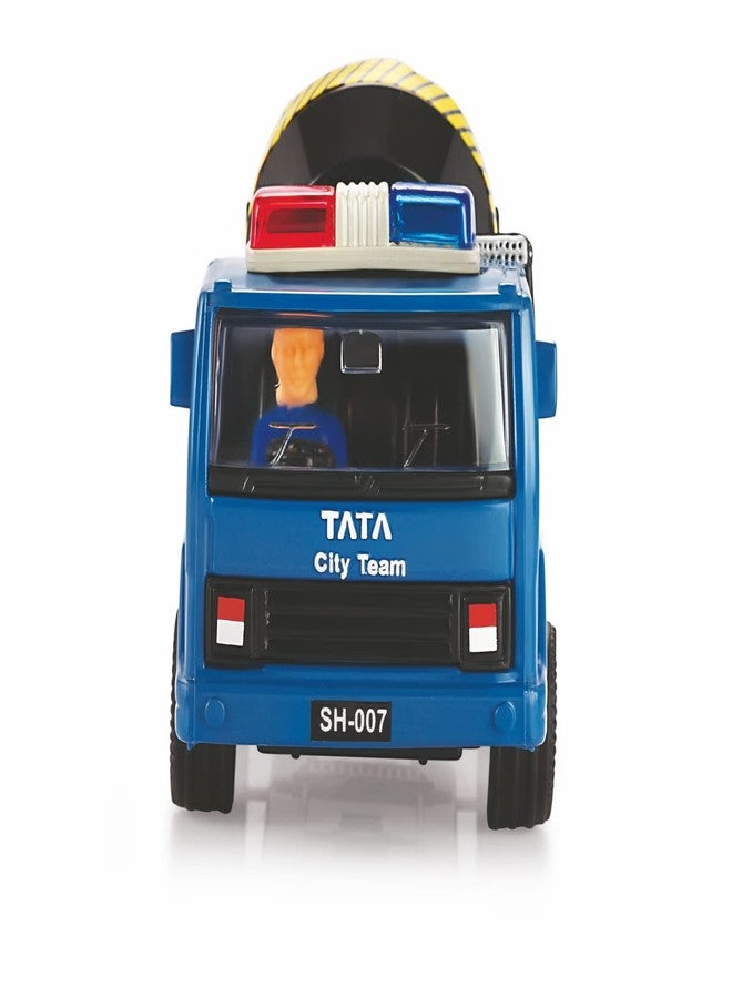Shinsei Concrete Mixture Truck Maintenance Free Pullback Spring Action Race Toy Gift for Boys 3+ Years. Strong ABS Plastic, NO Sharp Edges, BIS Certified. Pack of 1, Color Yellow - Image 3